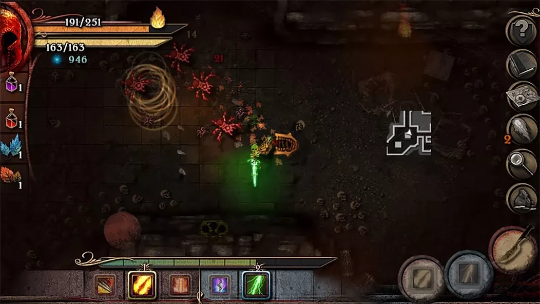 Скриншот Almora Darkosen RPG