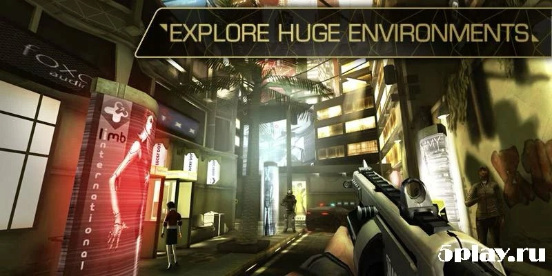 Скриншот Deus Ex: The Fall