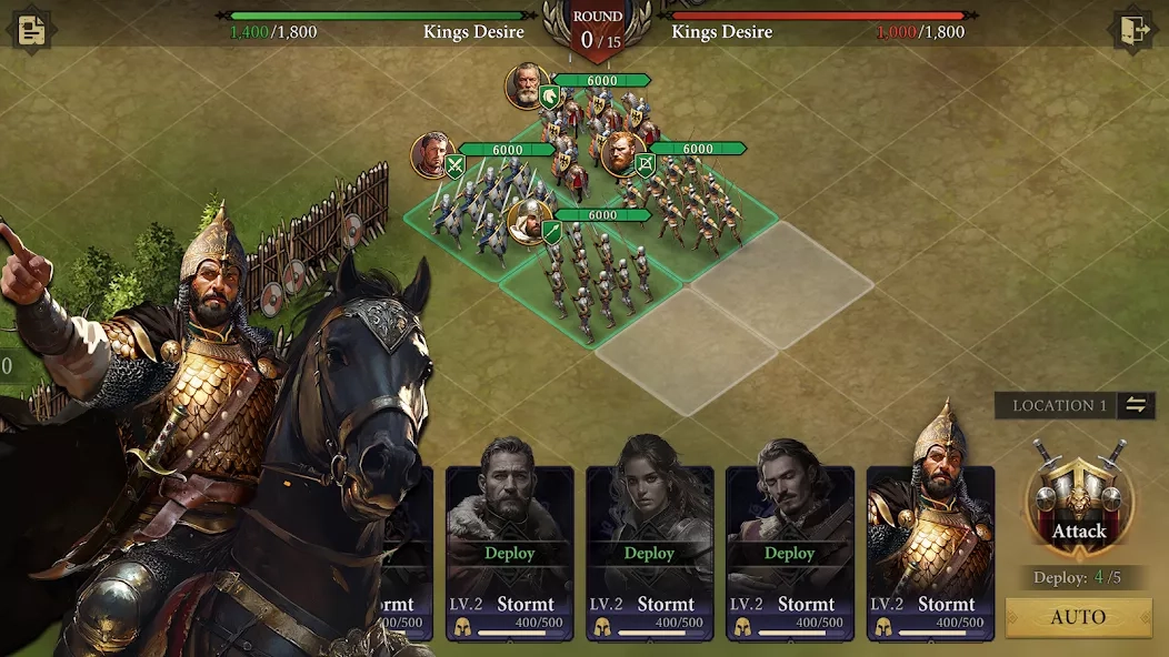 Скриншот Grand War 4: Medieval Strategy