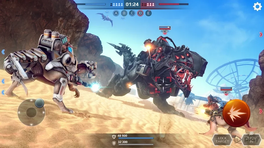 Скриншот Jurassic Monster World: Dinosaur War 3D FPS