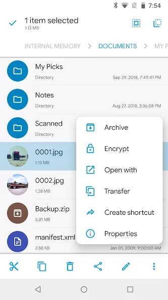 Скриншот Solid Explorer File Manager