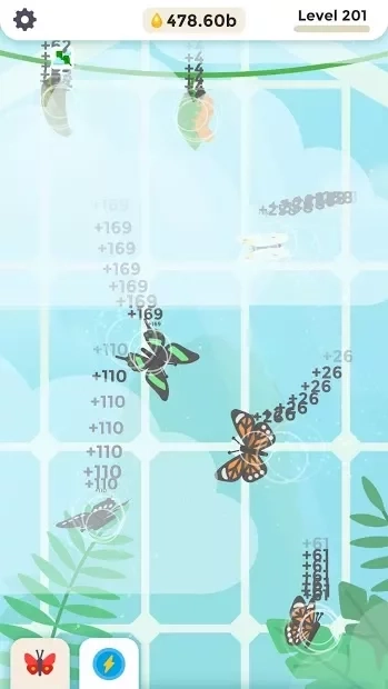 Скриншот Butterfly Idle