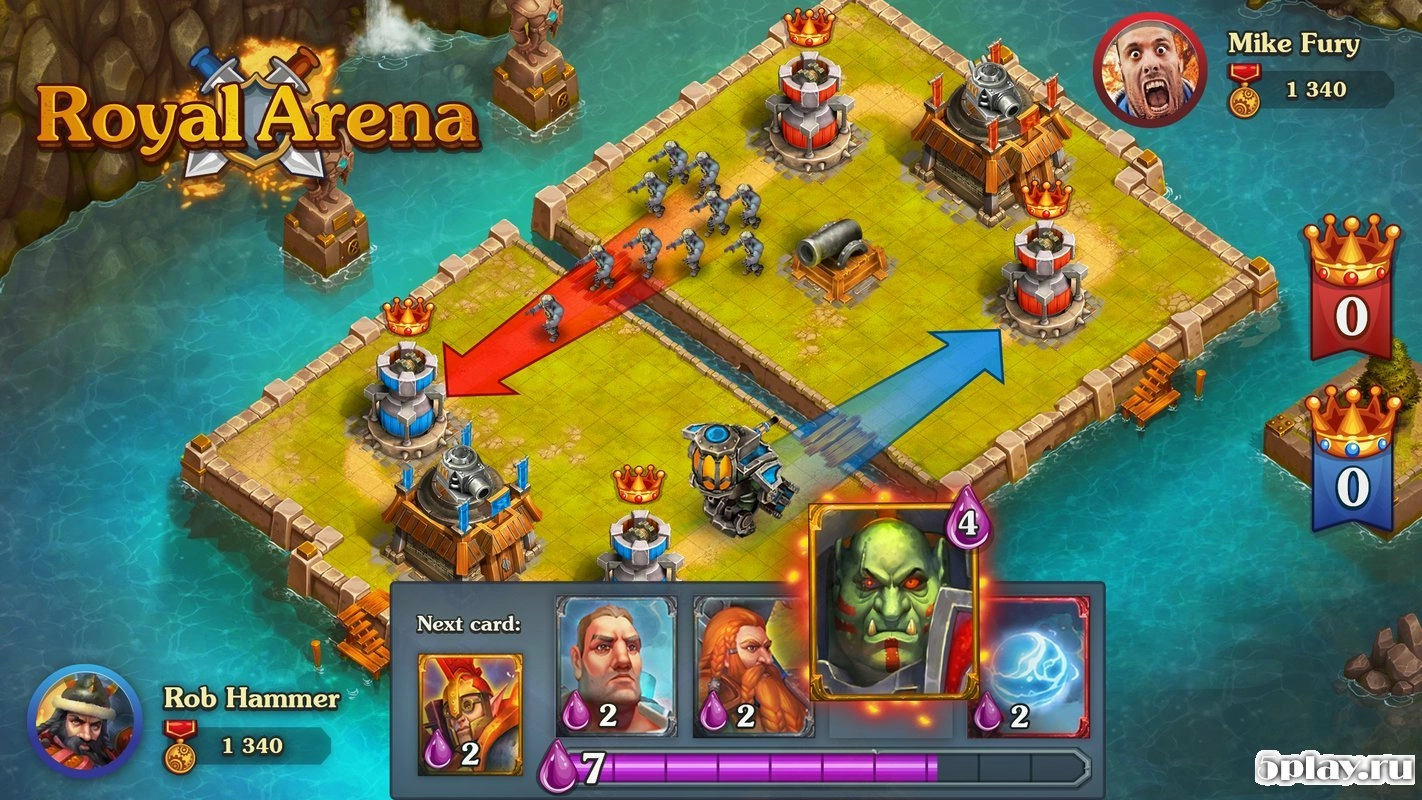 Скриншот Royal Arena - Королевский замес
