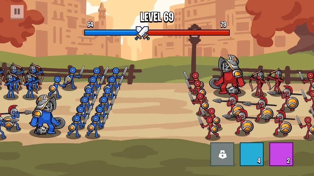 Скриншот Stick Battle: War of Legions