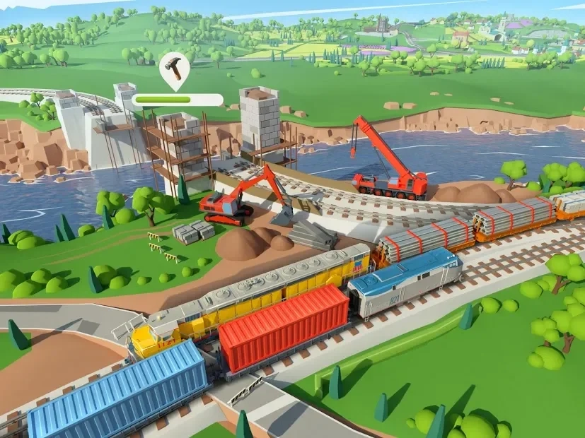Скриншот Train Station 2: Стратегия-симулятор с поездами