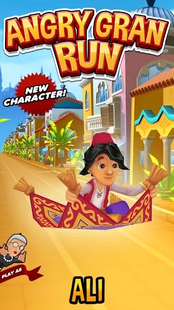 Скриншот Angry Gran Run - Running Game