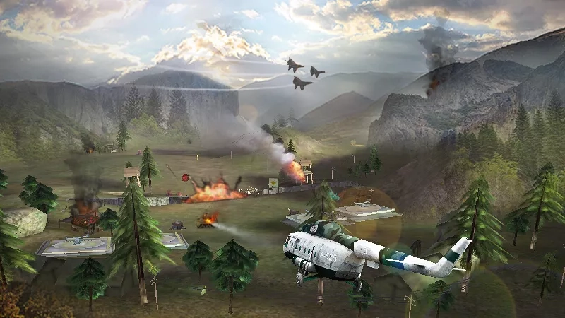 Скриншот Gunship Strike 3D