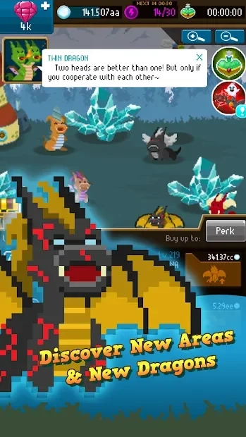 Скриншот Dragon Keepers - Fantasy Clicker Game