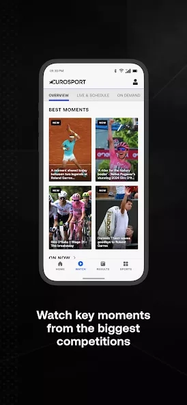 Скриншот Eurosport