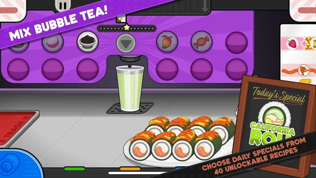 Скриншот Papa's Sushiria To Go!