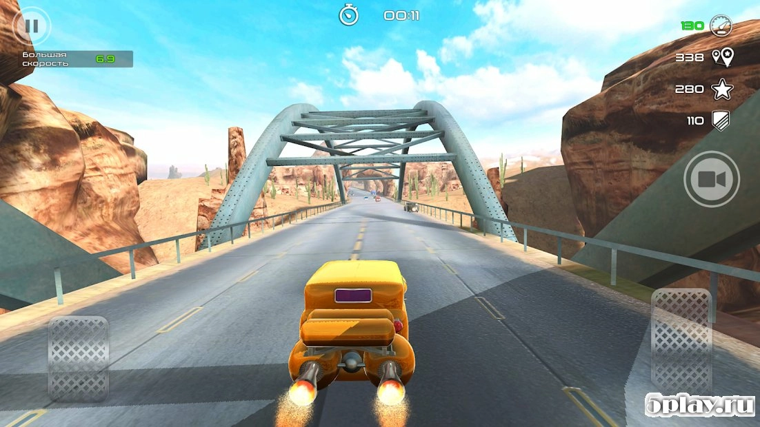 Скриншот Rocket Carz Racing - Never Stop