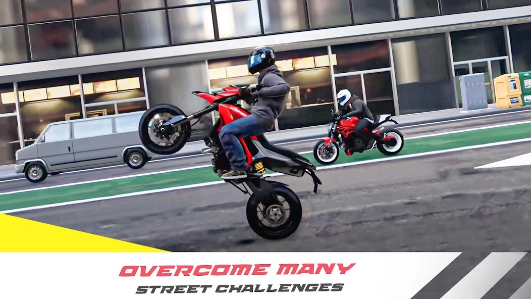 Скриншот Traffic Bike Rush Driving City