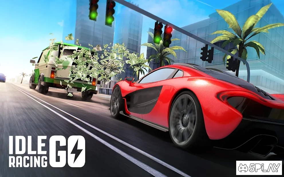 Скриншот Idle Racing GO: кликер-симулятор нелегальных гонок