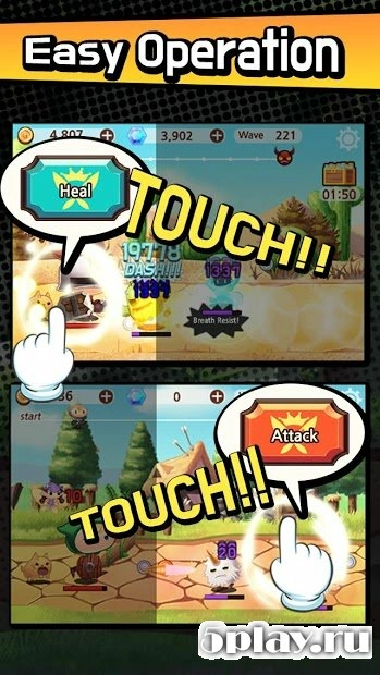 Скриншот Sudden Warrior Plus (Tap RPG)