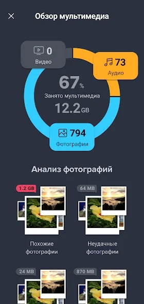 Скриншот AVG Cleaner