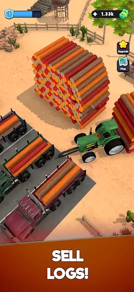 Скриншот Idle Lumber Chopper Empire Inc