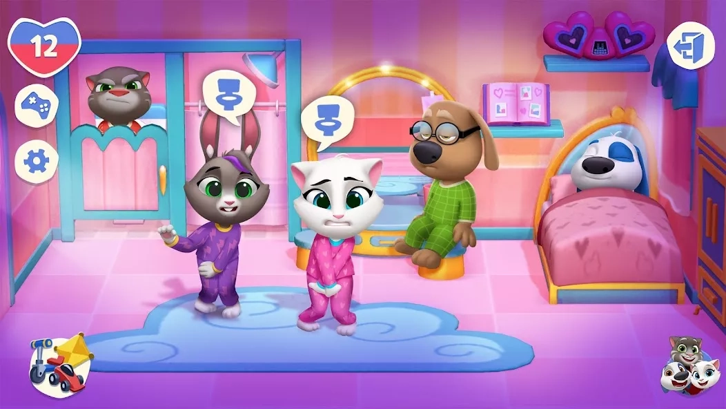 Скриншот My Talking Tom Friends 2