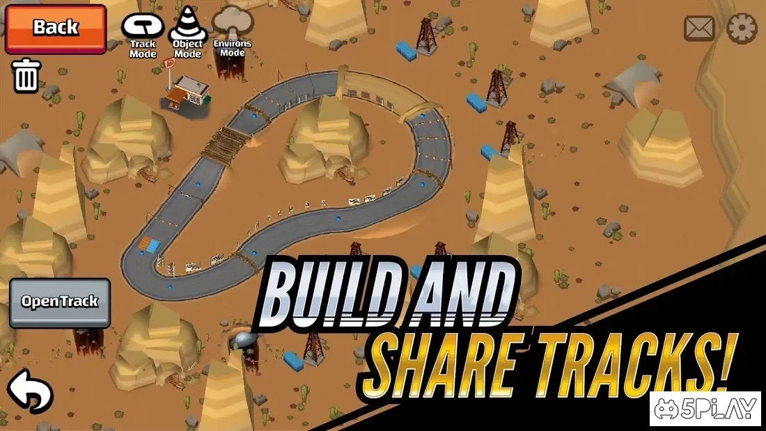 Скриншот Nonstop Racing: Craft and Race