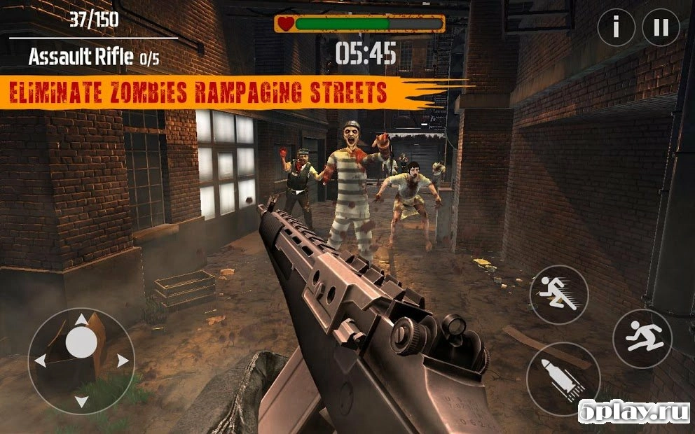 Скриншот DEAD HUNTER: FPS Zombie Survival Shooter Games
