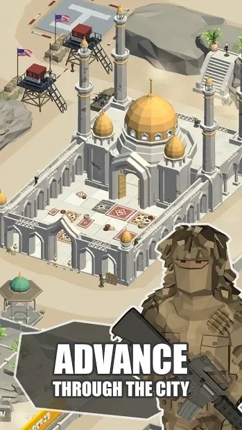 Скриншот Idle Warzone 3d: Военная Игра