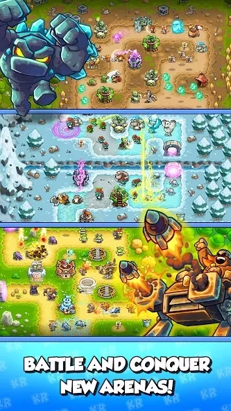 Скриншот Kingdom Rush Battles: TD Game