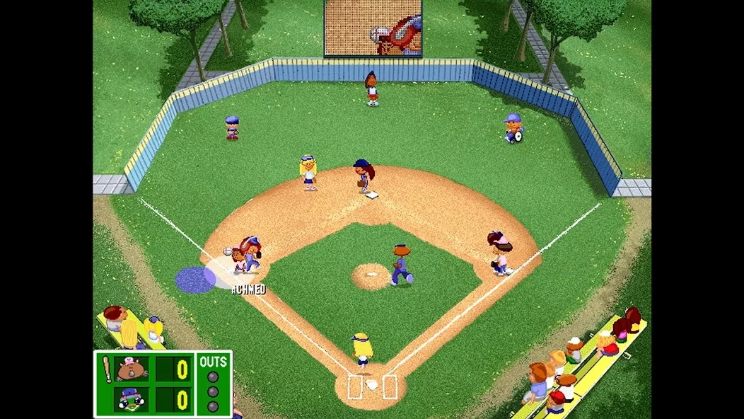 Скриншот Backyard Baseball ’97