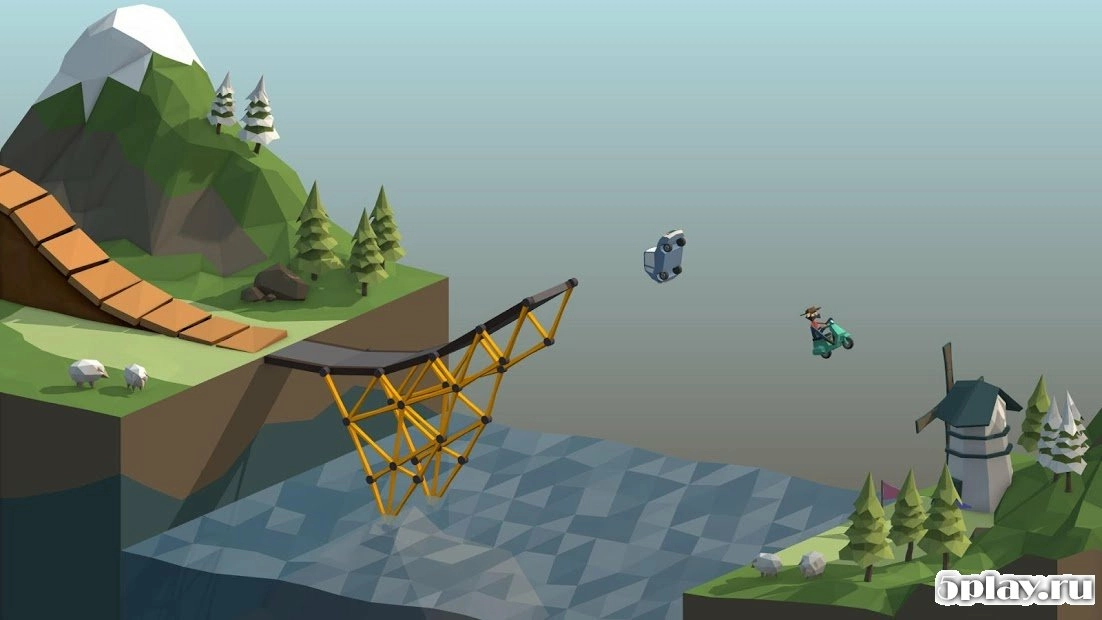 Скриншот Poly Bridge
