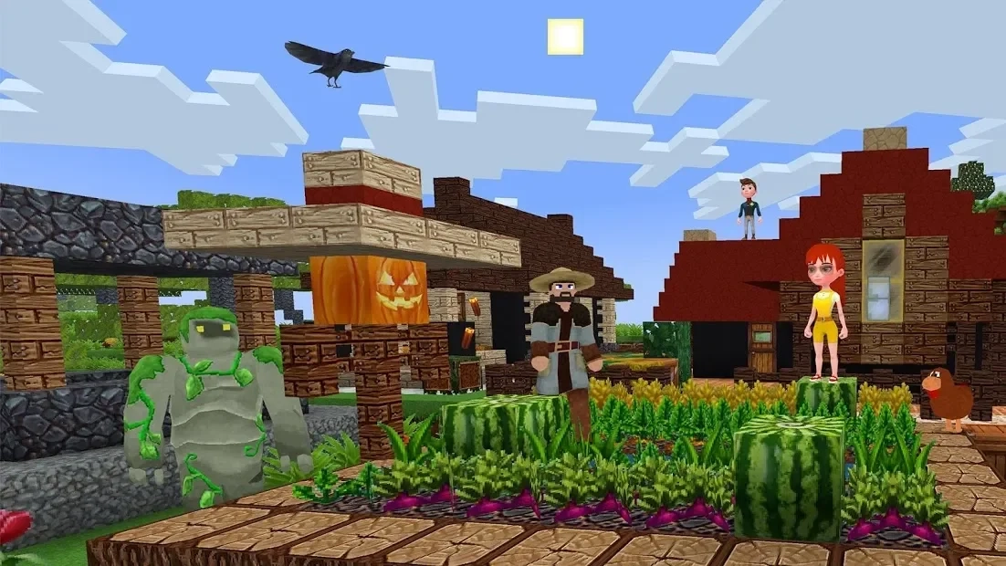 Скриншот RealmCraft 3D Free with Skins Export to Minecraft