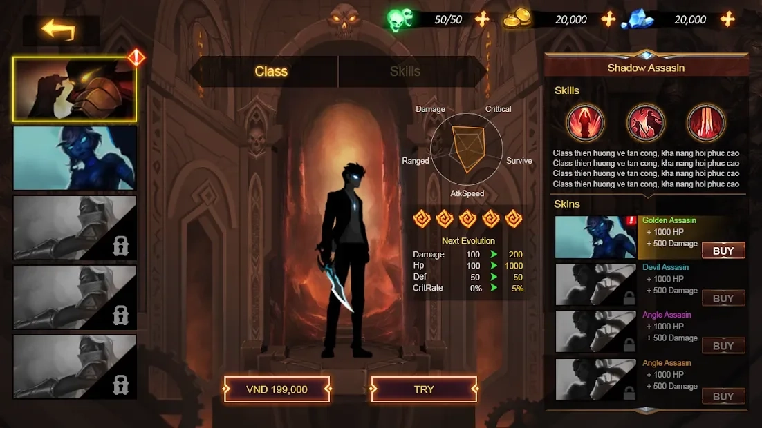 Скриншот Shadow Lord: Solo Leveling