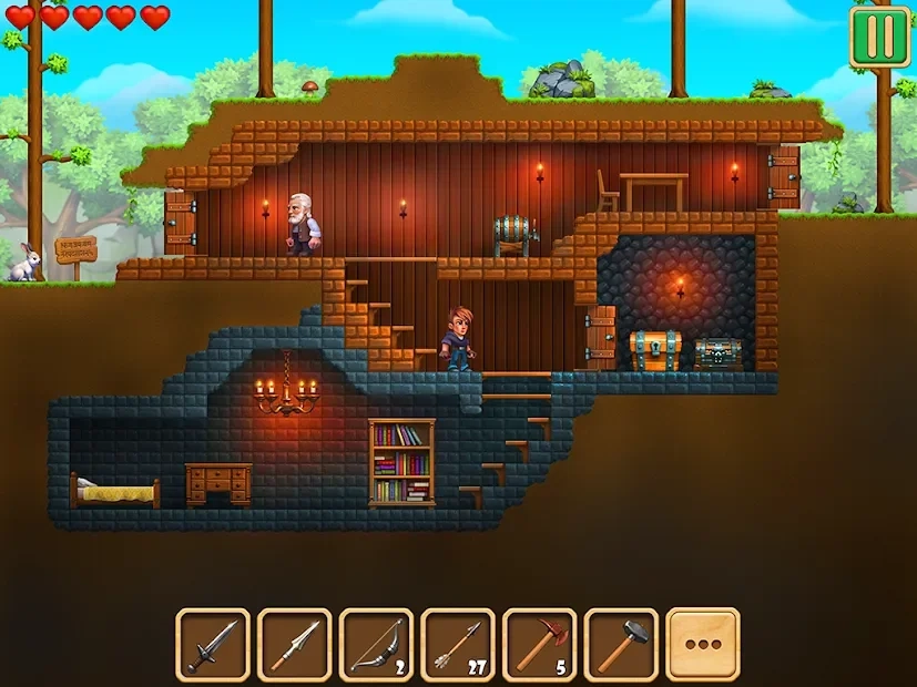 Скриншот Adventaria: 2D World of Craft & Mining