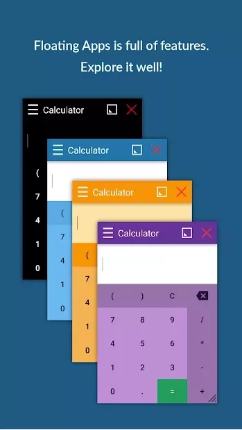 Скриншот Floating Apps (multitasking)