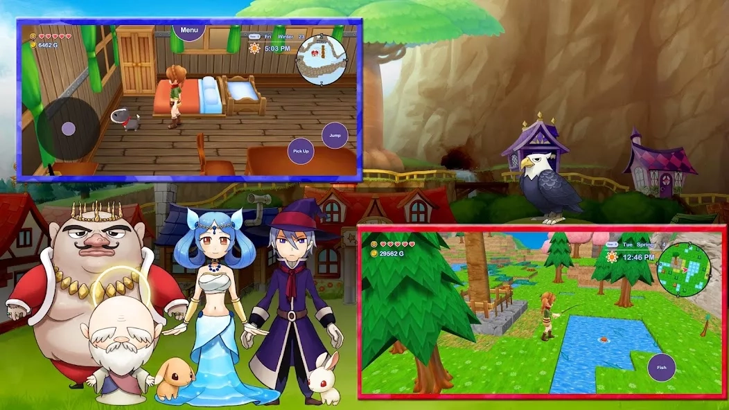 Скриншот Harvest Moon: Skytree Village