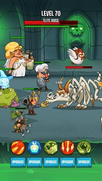 Скриншот Semi Heroes 2: Endless Battle RPG Offline Game