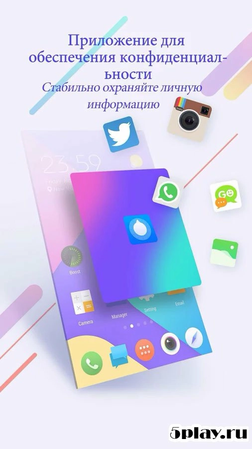 Скриншот ZERO рабочий стол — тема рабочий стол