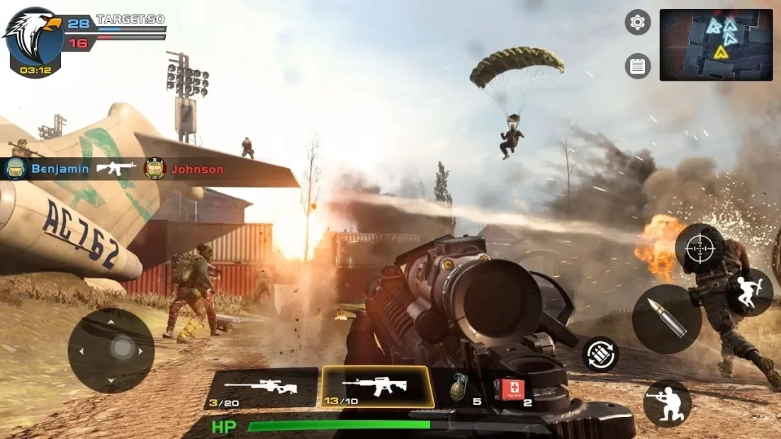 Скриншот Шутер Critical Action :Gun Strike Ops