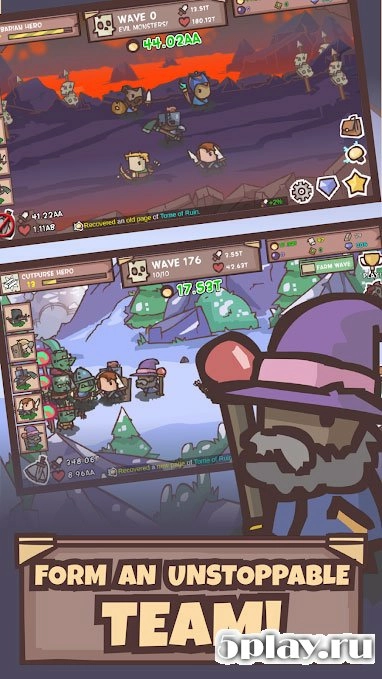 Скриншот Idle Hero Defense - Fantasy Defense