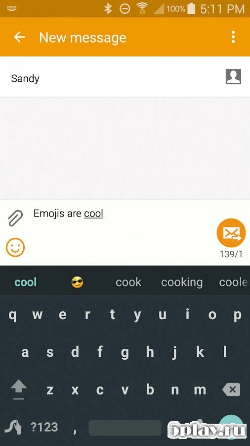 Скриншот Swype Keyboard