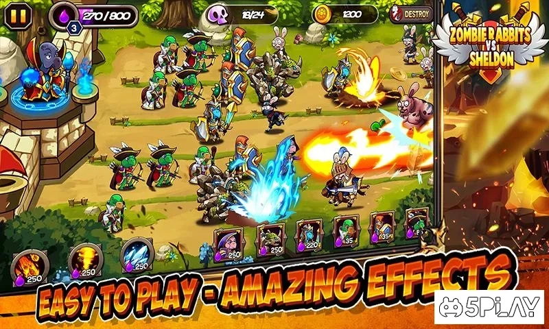 Скриншот Zombie Rabbits vs Sheldon