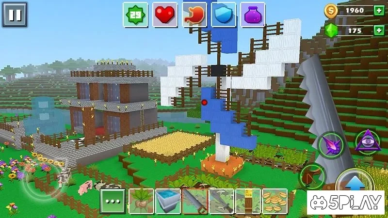 Скриншот Мир кубов - Exploration Lite Craft
