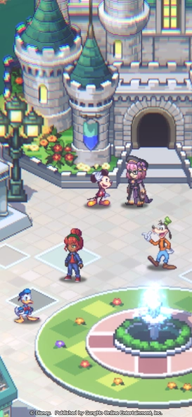 Скриншот Disney Pixel RPG