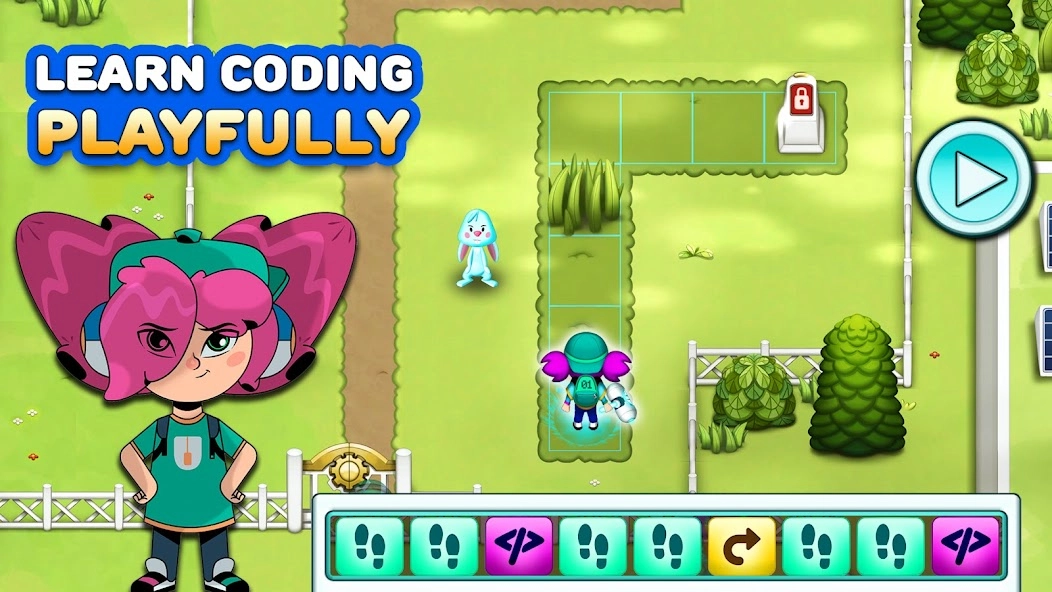Скриншот Glitch Hero: Coding Games Kids