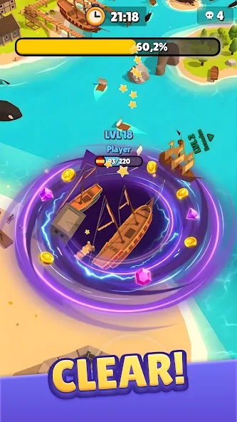 Скриншот Hole.io