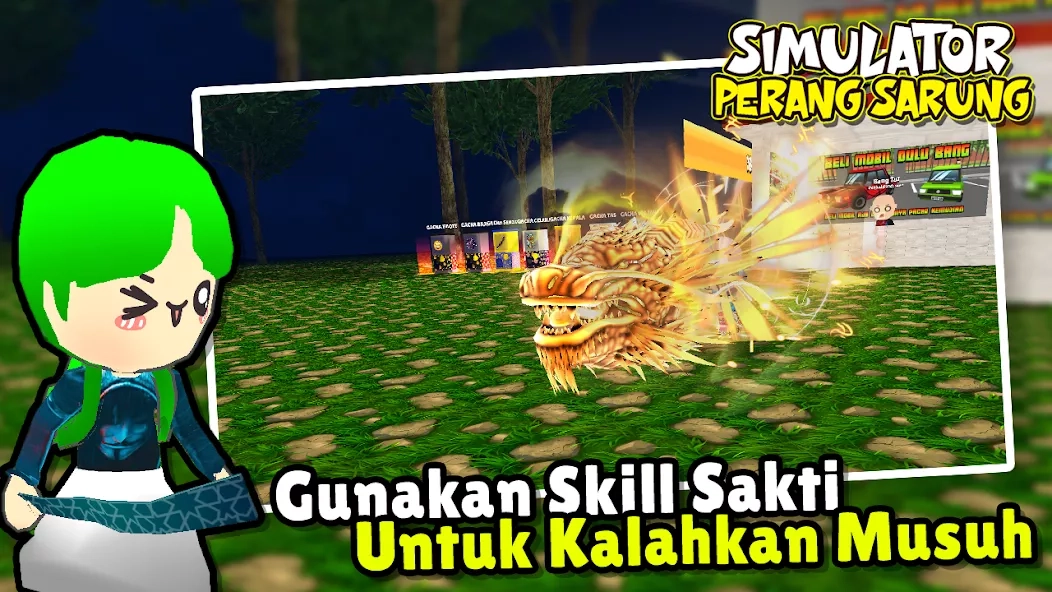 Скриншот Simulator Perang Sarung 3D