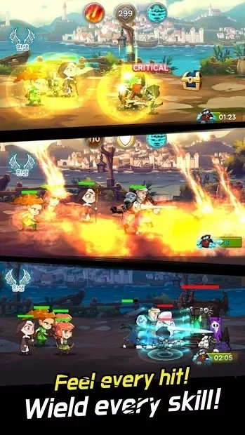 Скриншот Wonder Heroes : Endless War