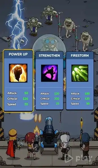 Скриншот Zombie War: Idle Defense Game
