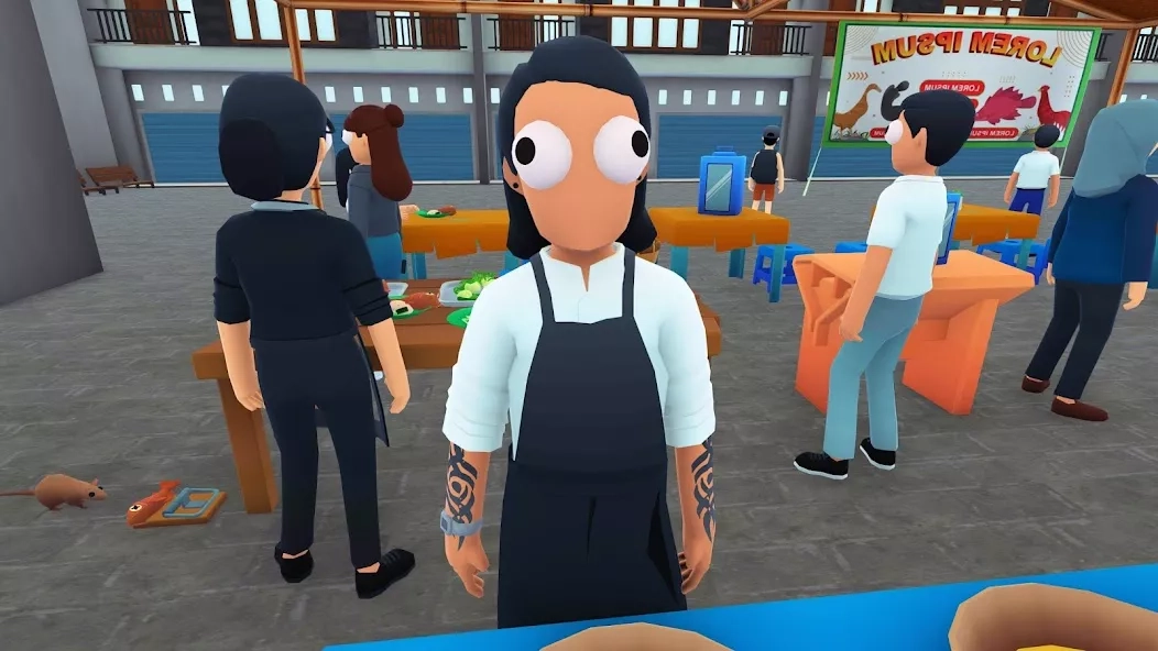 Скриншот Pecel Lele Simulator