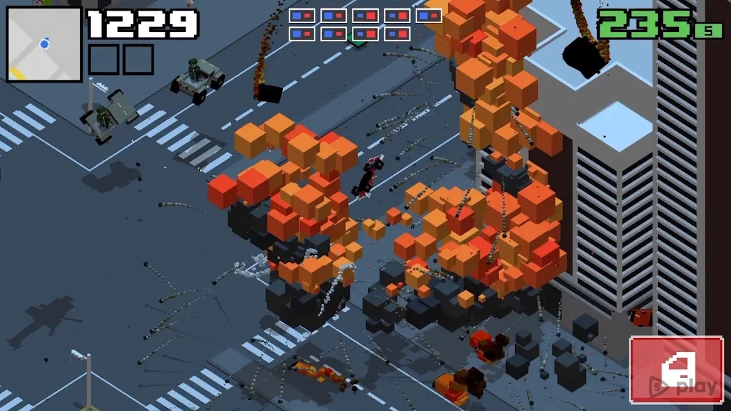 Скриншот Smashy Road: Wanted 2