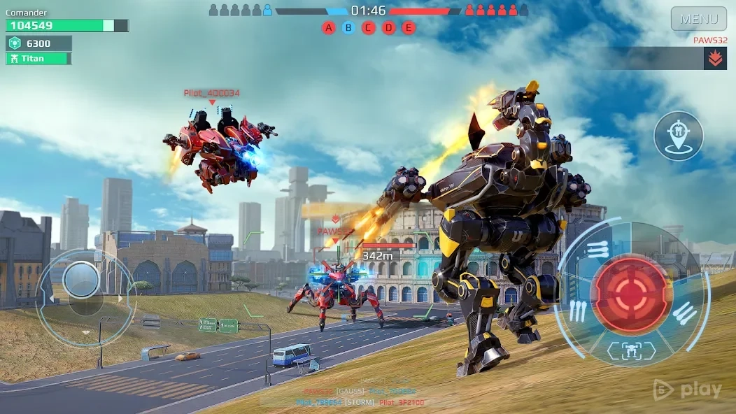 Скриншот War Robots
