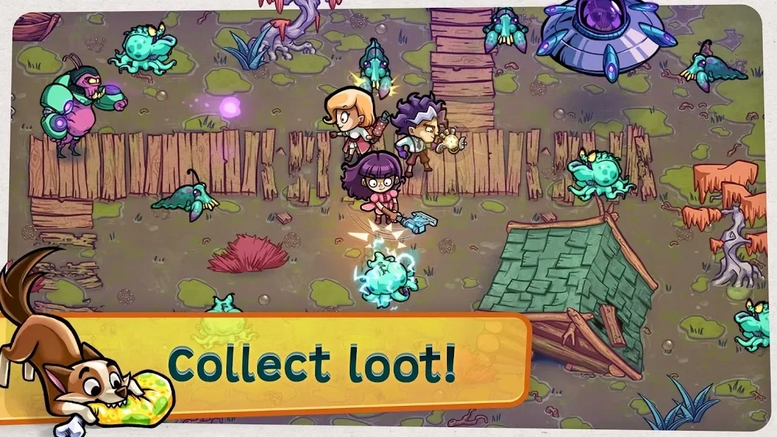 Скриншот Alien Food Invasion