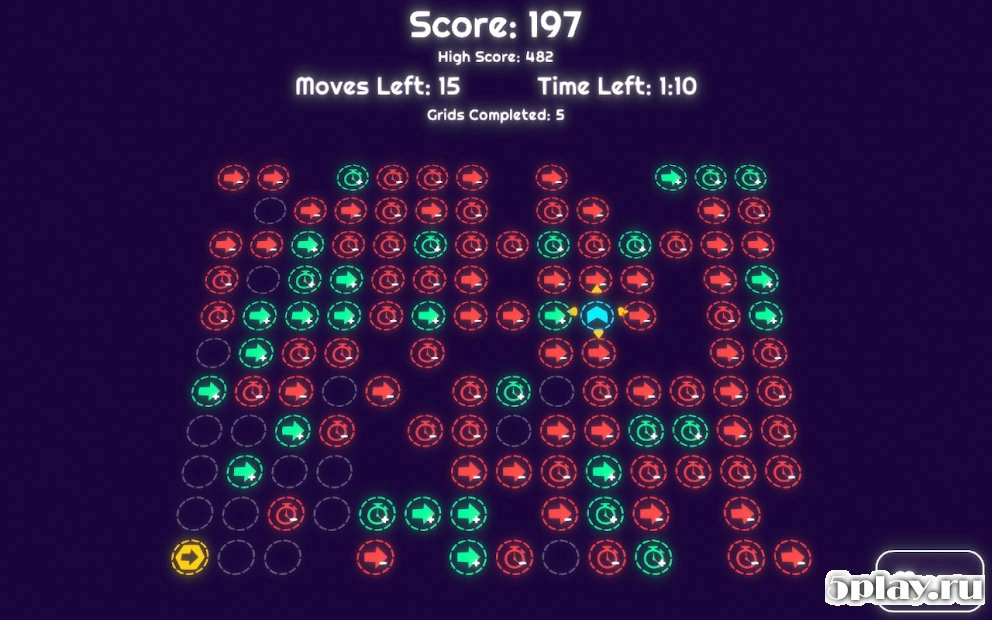 Скриншот CrawlHack - A Navigational Strategy / Puzzle Game